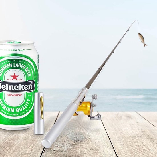 Pen Fishing Rod 25m visdraad 20cm-1m - Draagt tot 2.5kg van Merkloos