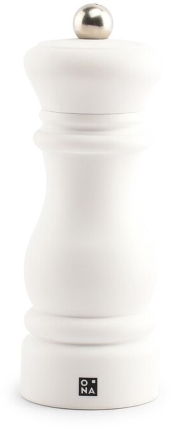 Peper- of zoutmolen Pepe Wit 14 cm van Koziol