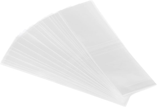 Perforated Shrink Bands 98x30mm - 250 Pack PVC Shrink Film voor Flessen en Blikken - Geschikt voor Dopdiameter 2.2 tot 2.24 Inch - Transparant - Verpakkingsmateriaal - Bescherming tegen Verontreiniging van Merkloos
