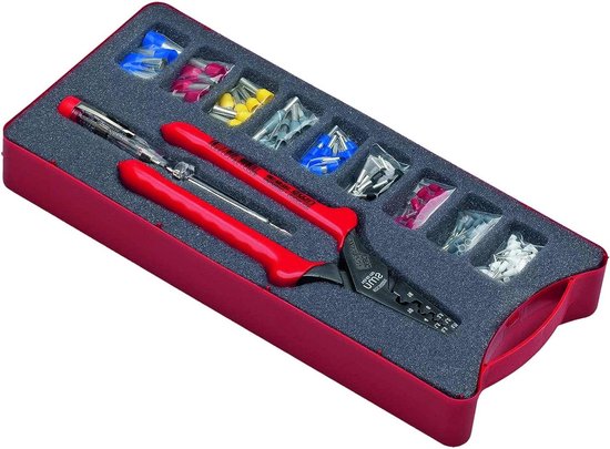 Perstang en eindhulzen assortiment zwart-rood - NWS 143-BIS 143-BIS van NWS