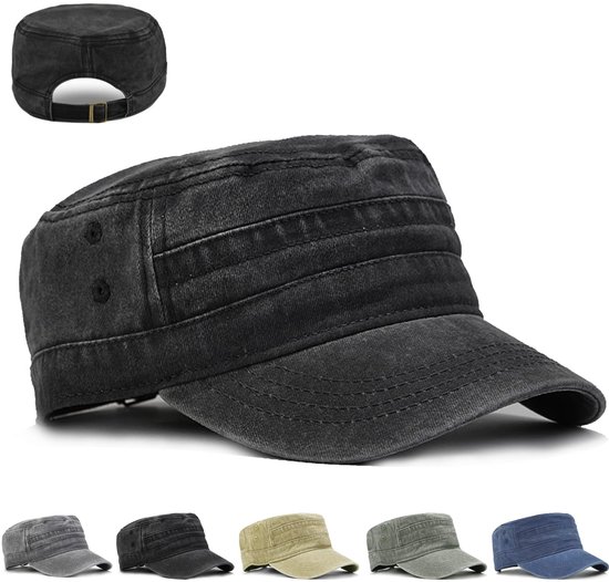 Pet voor heren, baseballpet voor heren, verstelbare tactische beanie baseballpet voor dames en heren