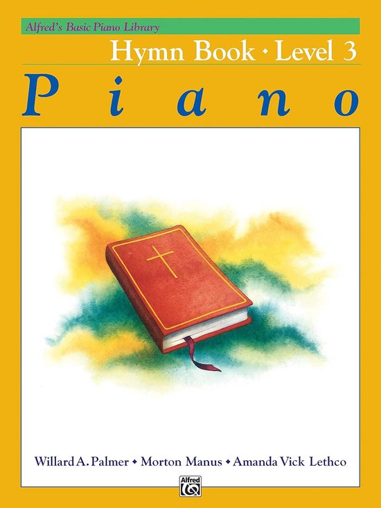 Pianoboek met Bekende Hymnes voor Niveau 3 Lesmethode van Merkloos