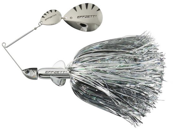 Pike Rattlin' Spinnerbait Silver van Merkloos
