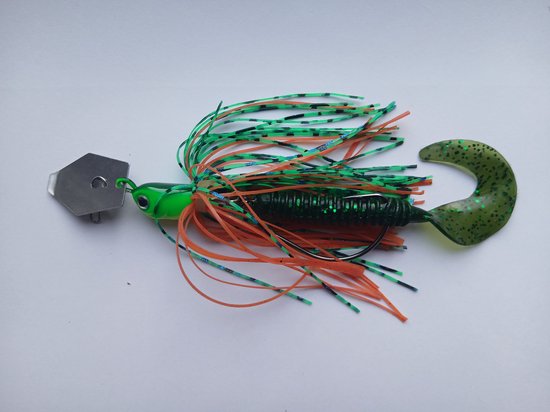 PikeAttack-Chatterbait-Groen-17gram van Spro