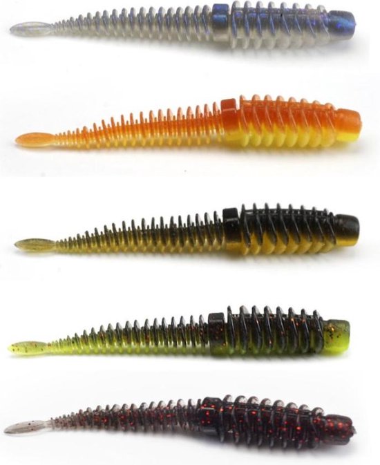 PikeAttack - Ned Rig worm/bait/lure - soft bait - NedRig van Merkloos