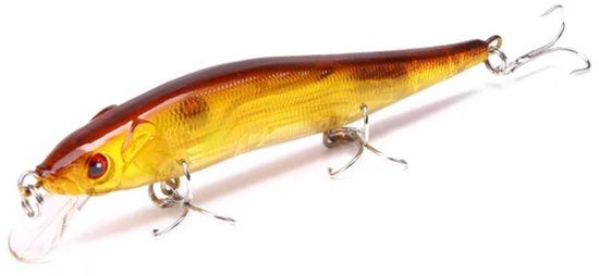 PikeAttack-RattleTwitch-Twichbait-Plug-Jerkbait-Oranje-15Gram-12cm