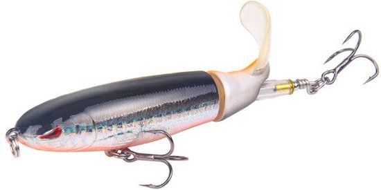 PikeAttack - Whopper Plopper - Roofvissen - Zilver - 13,5g - 10cm van PikeAttack