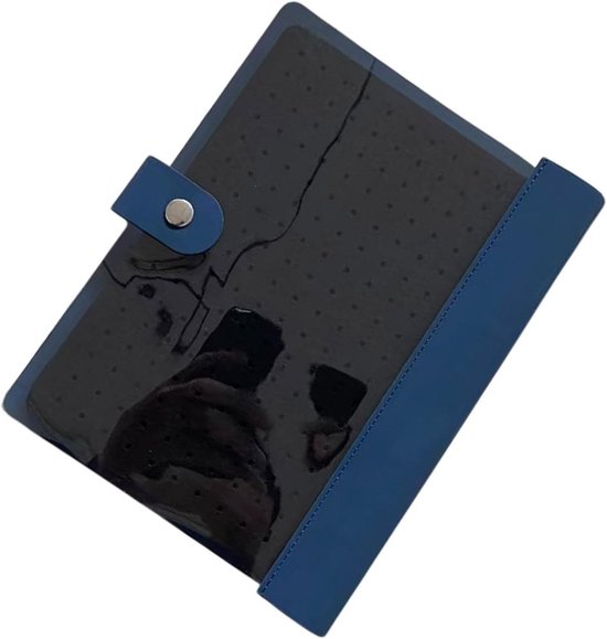 Pin Organisator Boek - Broche Album - Collectie Presenteren - 8 Pagina's Vilt - 23 x 18 cm - Blauw