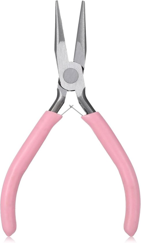 Pink Jewelry Pliers, Point Pliers, Chain Pliers, Jewelry Making Pliers, Wire Cutter, Jewelry Repair - ShopVlot