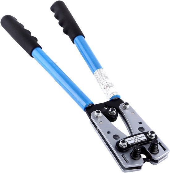 Pinza Crimpatrice Capicorda 6-50mm² Elettricista Handgereedschap van Merkloos