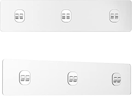 Plakhaken Voor Douchecaddy Set Van 2 – Kleefvlakken Voor Douchemanden En Badkamerrekken van Ruime Keuze