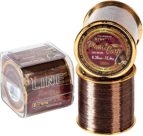 PLANET CARP 0.30mm - 1000m - 12.6kg - Nylon Karper lijn - Vislijn Karper Vissen