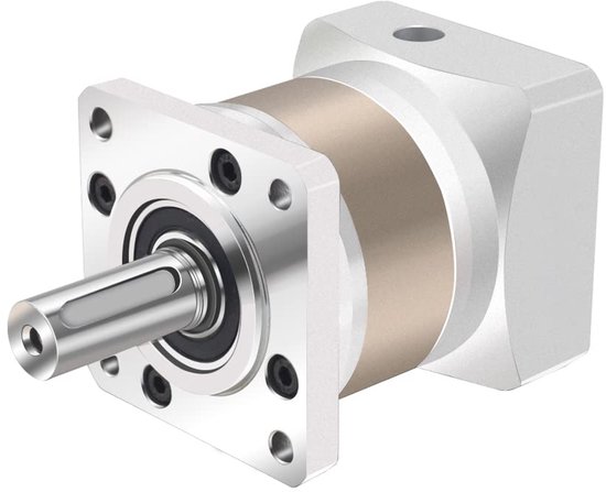Planetair transmissie gear ratio 5:1 - draaibaar 15 arc-min - voor 8mm as Nema 23 stappermotor - ShopVlot