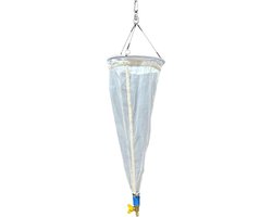 Plankton Net - Planktonvanger Fytoplanktonnet - Watermonsters Verzamelen - Experimenteel Nylon Gaas - 56 cm Lengte - One Color