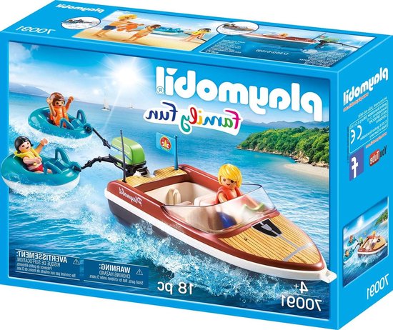 Playmobil 70091 Family Fun Motorboot