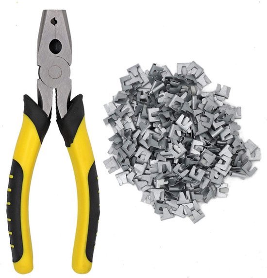 Plieren met gemak - Wire Cage Buckle Clips Set, 300 stukken