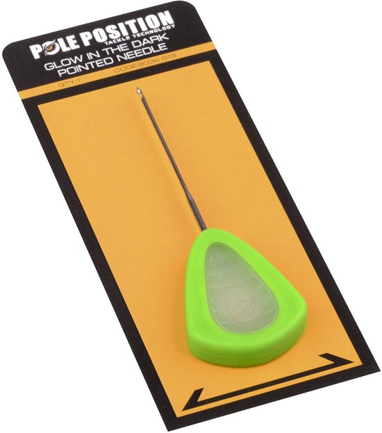 Pole Position Glow In The Dark Pointed Needle - Boilienaald van PB Products