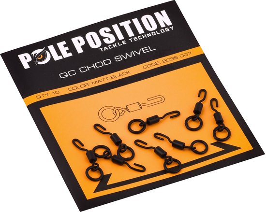 Pole Position Quick Change Chod Swivel (10 pcs) van Pole Position