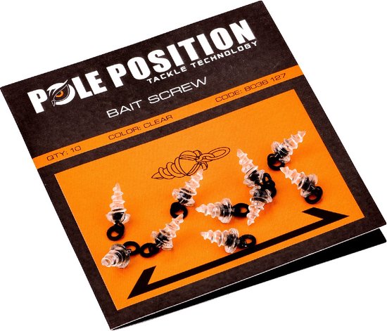 PolePosition Bait Screw 10st. van PolePosition