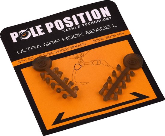 PolePosition Ultra Grip Hook Beads Large 20st. van PolePosition