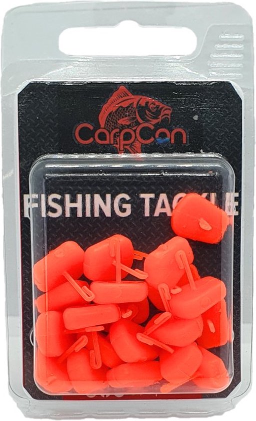 Pop Up Corn Stoppers - Rood - 20 stuks - Plastic Aas Fake Food - Drijvende mais - Karper vissen van POP