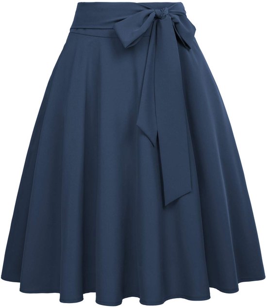 Poque GF560 Swingrok, jaren 50, geplooid, met zakken, voor een theekransje, cocktailavond