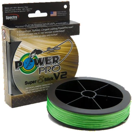 Power Pro Super 8 Slick V2 Gevlochten Vislijn 2740 M Oranje 0.410 mm van Merkloos
