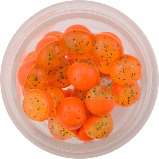 PowerBait Power Eggs - Vis aas Kunstaas - Forel Vissen - Drijvend met geur - 14.2 g - Groen Sinaasappel