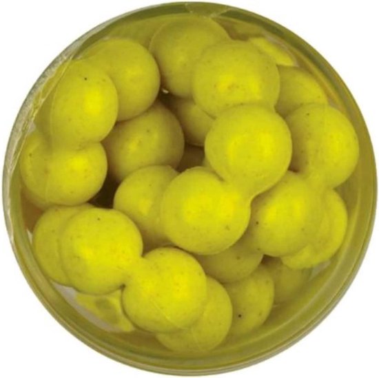 PowerBait Power Eggs - Zacht kunstaas - Forel vissen - Drijvend met knoflookgeur - 14.2 g - Chartreuse