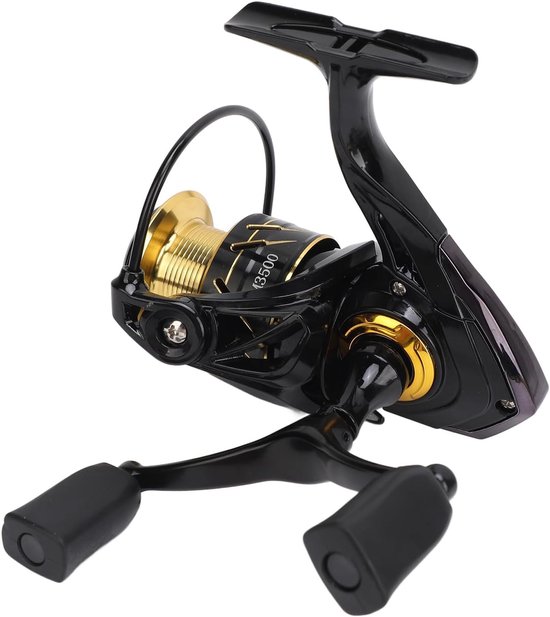 Powerful Double Rocker Arm Metal Spinning Wheel - Fishing Reel voor Stream-River-Lake Fishing van YANTU