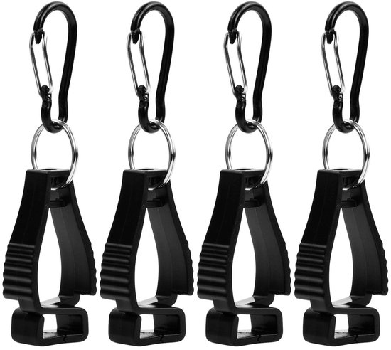 Praktische en draagbare handschoenclips met veiligheidshaken voor werkhandschoenen en veiligheidsuitrusting van Merkloos