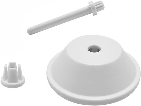 Praktische Spoelpen Set van 3 Stuks, Vervangende Onderdelen voor Naaimachines, Geschikt voor Diverse Singer Modellen, Wit Plastic van Merkloos