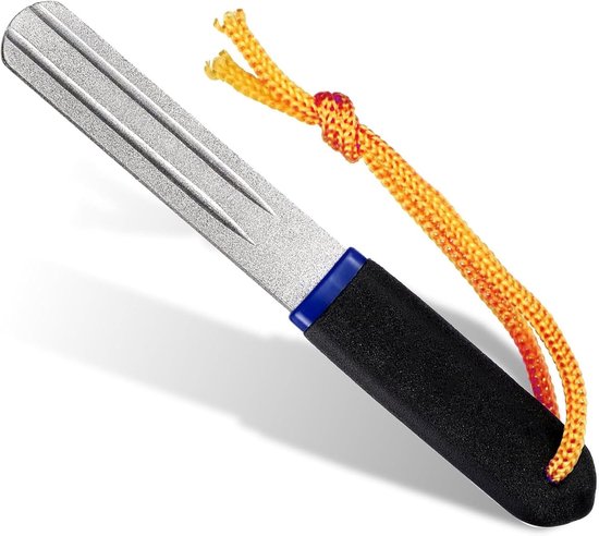 Praktische vishaak slijper voor scherpe haken, diamant slijpsteen en accessoires voor outdoor vissen