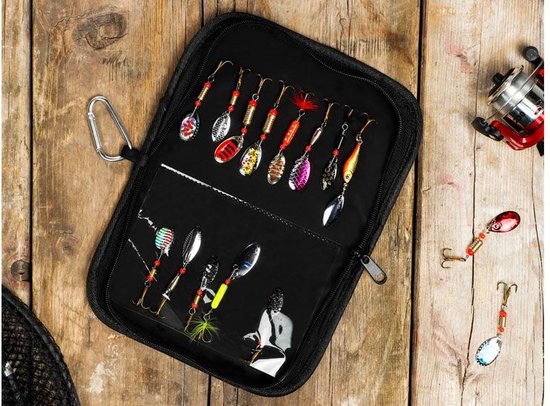 Premium Kunstaas Set Met Tas - 16 Stuks - Felle Kleuren van No Name®