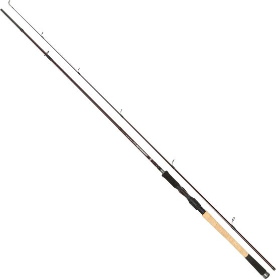 Premium slanke Tormentor Spinhengel met kurken handvat - 244 m lengte - voor allround roofvis | 7-28 g van Merkloos