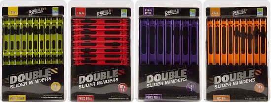 Preston Double Slider Winders + Winder Box 18cm van Preston
