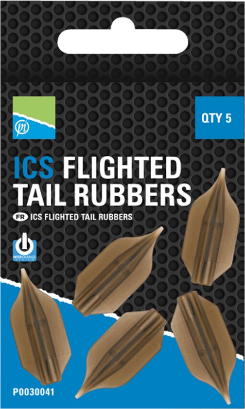 Preston ICS Gevleugelde Tail Rubbers Default Title