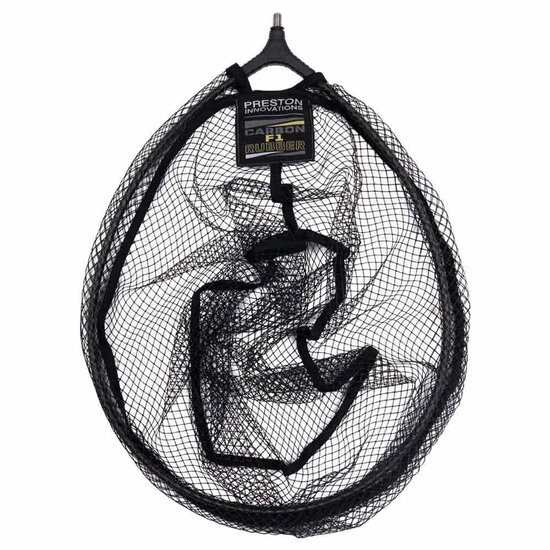 Preston Innovations Carbon F1 Latex Veiligheidsnet Zilver 40.64 cm