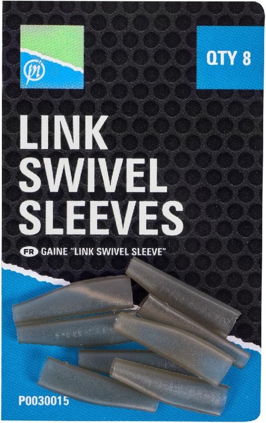 Preston Link Swivel Sleeves (8 pcs) van Merkloos