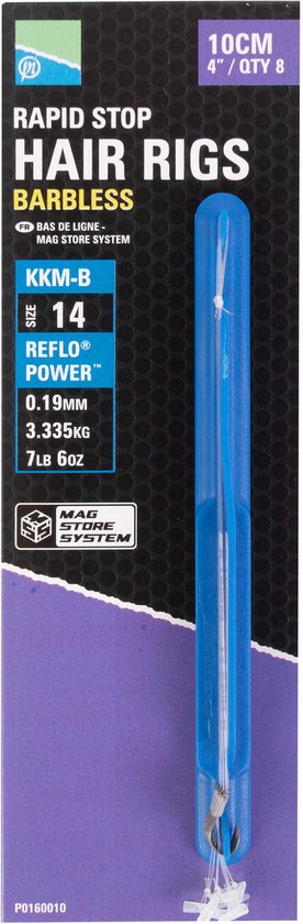 Preston - Onderlijn Rapid Stop Hair Rigs - 38cm - Preston