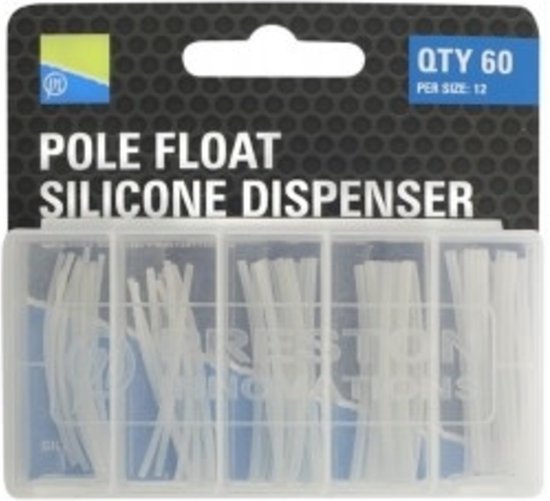 Preston Pole Float Silicone Dispenser Mix