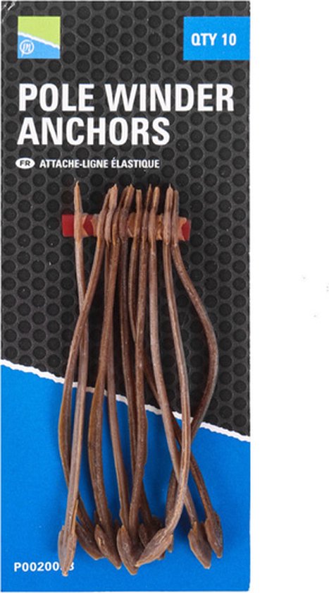 Preston Pole Winder Anchors - Tuig Ankers - Bruin van Merkloos