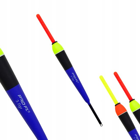 PRO FL Doorvoer Dobber 3g 15.8cm - Zender of Gele Top