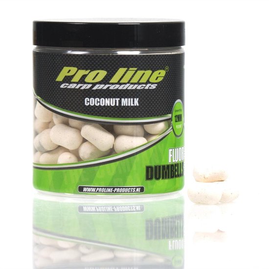 Pro Line Fluor Pop Up Dumbells - 12 mm - 80 gr van PRO LINE