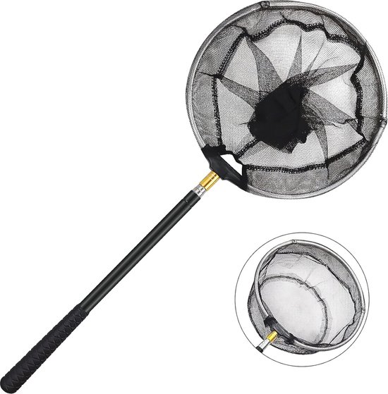 Professioneel Zwembad Skimmernet met Telescoopstang - Ideaal voor Zwembad en Vijveronderhoud van Pro