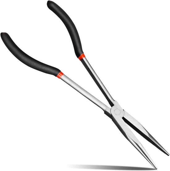Professionele Lange Visserij Tang voor Doe-Het-Zelf Klussen, Kabelsnijder en Reparaties, 280mm van Merkloos