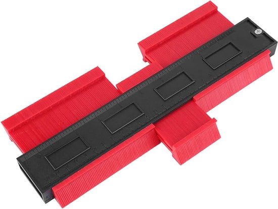 *** Professionele Magnetische Profielmal 305 x 130 x 21 mm - Voor nauwkeurig aftekenen van contouren - van Heble® ***