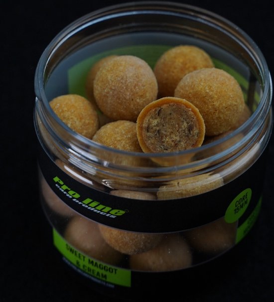 Proline Sweet Maggot & Cream Coated Hookbaits Core 15mm 200ml van Proline