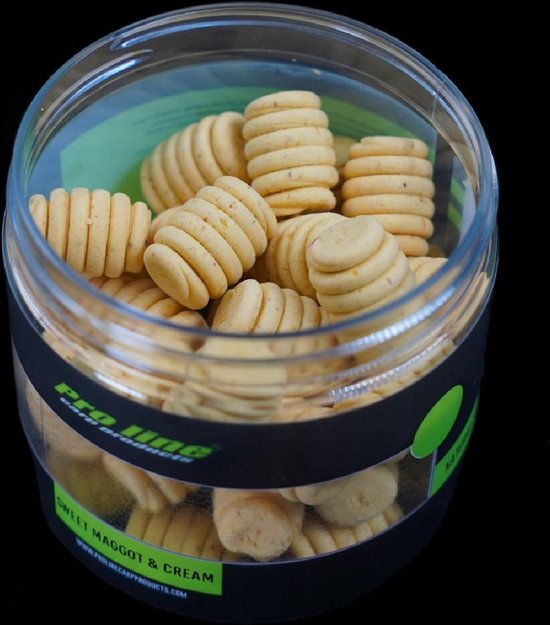 Proline Sweet Maggot & Cream Naturalz Wafters 200ml van Proline