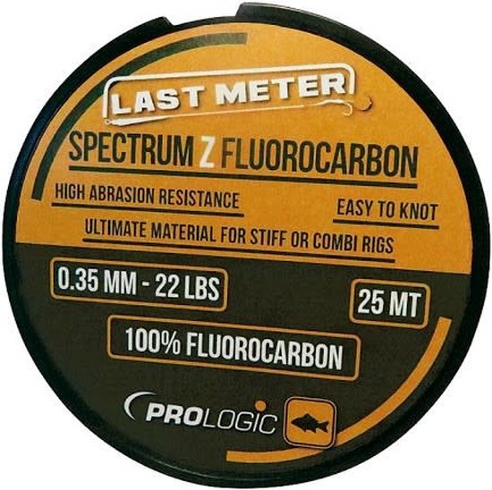 Prologic Spectrum Fluorocarbon 25m Clear 0.60mm - 56lbs van Pro